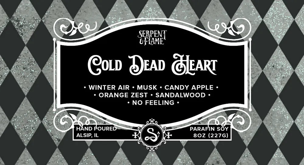 Cold Dead Heart 8oz Candle
