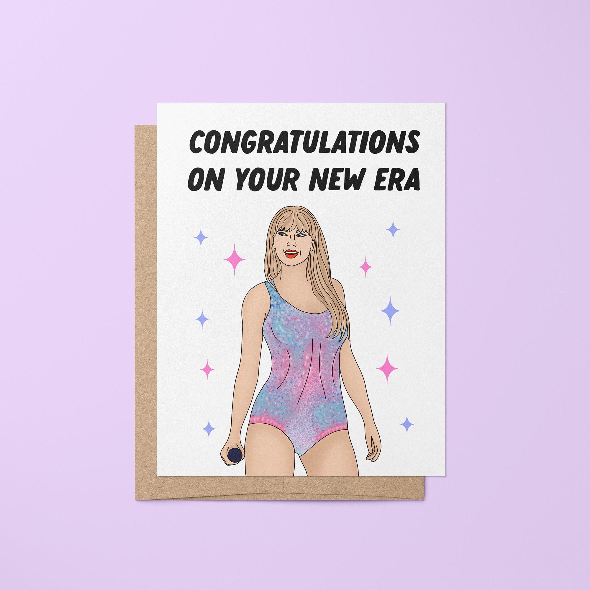Congratulations on your new era greeting card - MangoIllustrated - Greeting Cards
