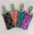 Cotton Canvas Lip Balm Bag - Cat Prints - Malia Designs