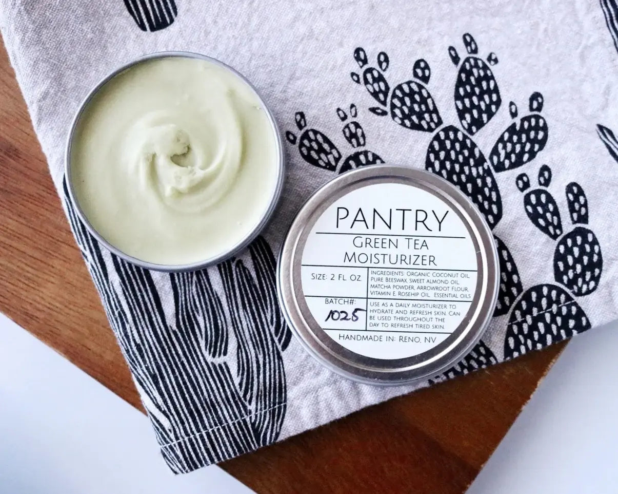Green Tea Facial Moisturizer 2oz: Matcha + Rosehip Skin Balm