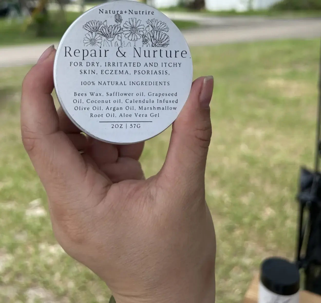 Repair &amp;amp; Nurture Balm | Heal, Hydrate, and Protect Dry Skin Naturally