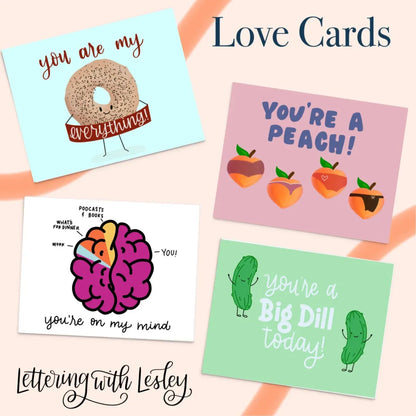 Love and Just Because Cards