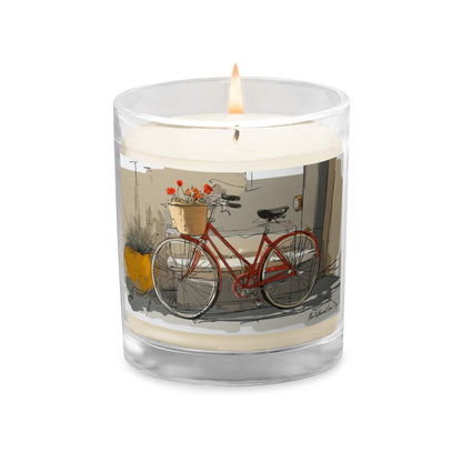 Glass Jar Soy Wax Candle - Baskets &amp;amp; Blooms