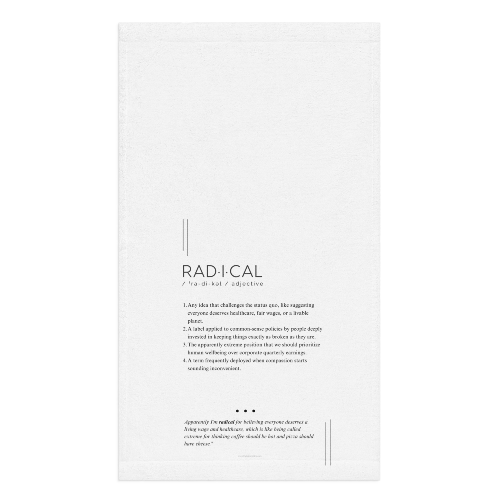 Kitchen Towel - Radical - Defined: Terms for Our Time