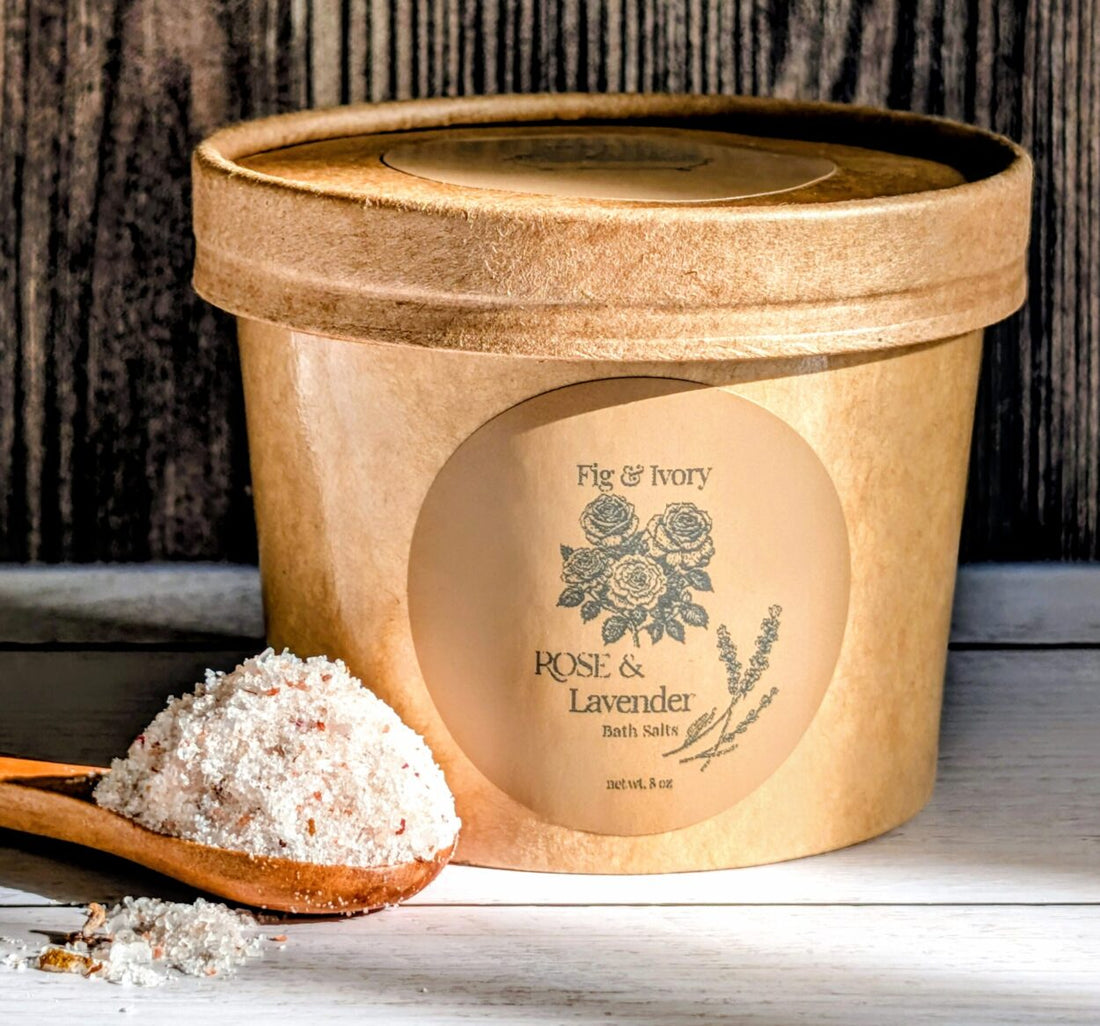 Rose &amp;amp; Lavender Bath Salts