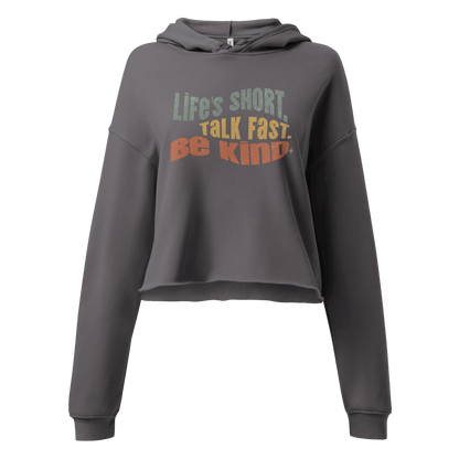 Cropped Hoodie - "Lifes&