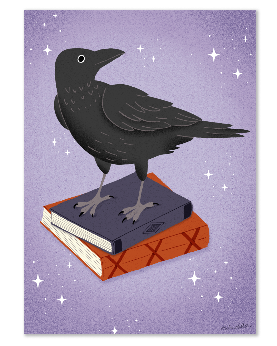 Corvid Curiosity Art Print
