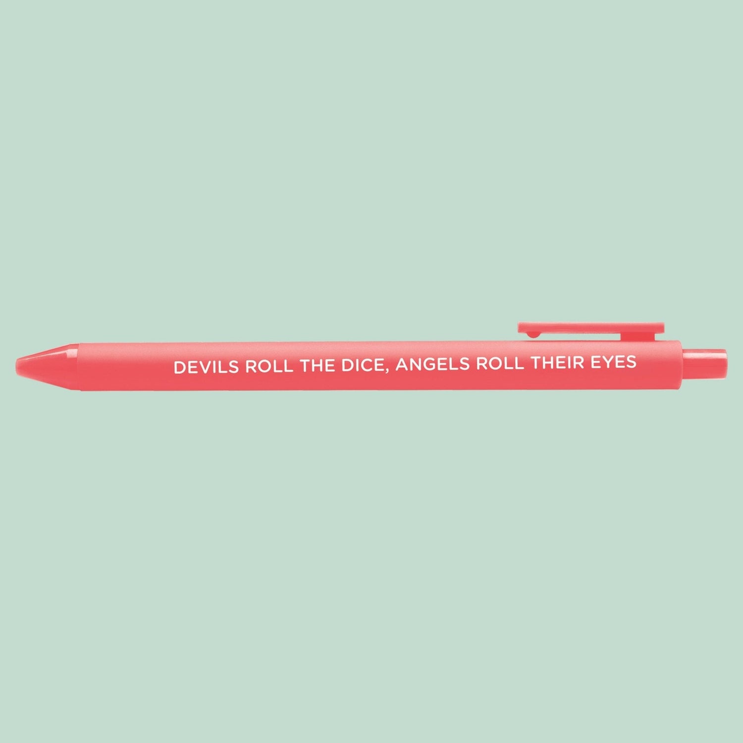 Cruel Summer jotter gel pen - MangoIllustrated - Pens