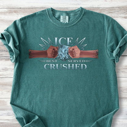Protest T Shirts: Ice Best Served Crushed Ice Tee