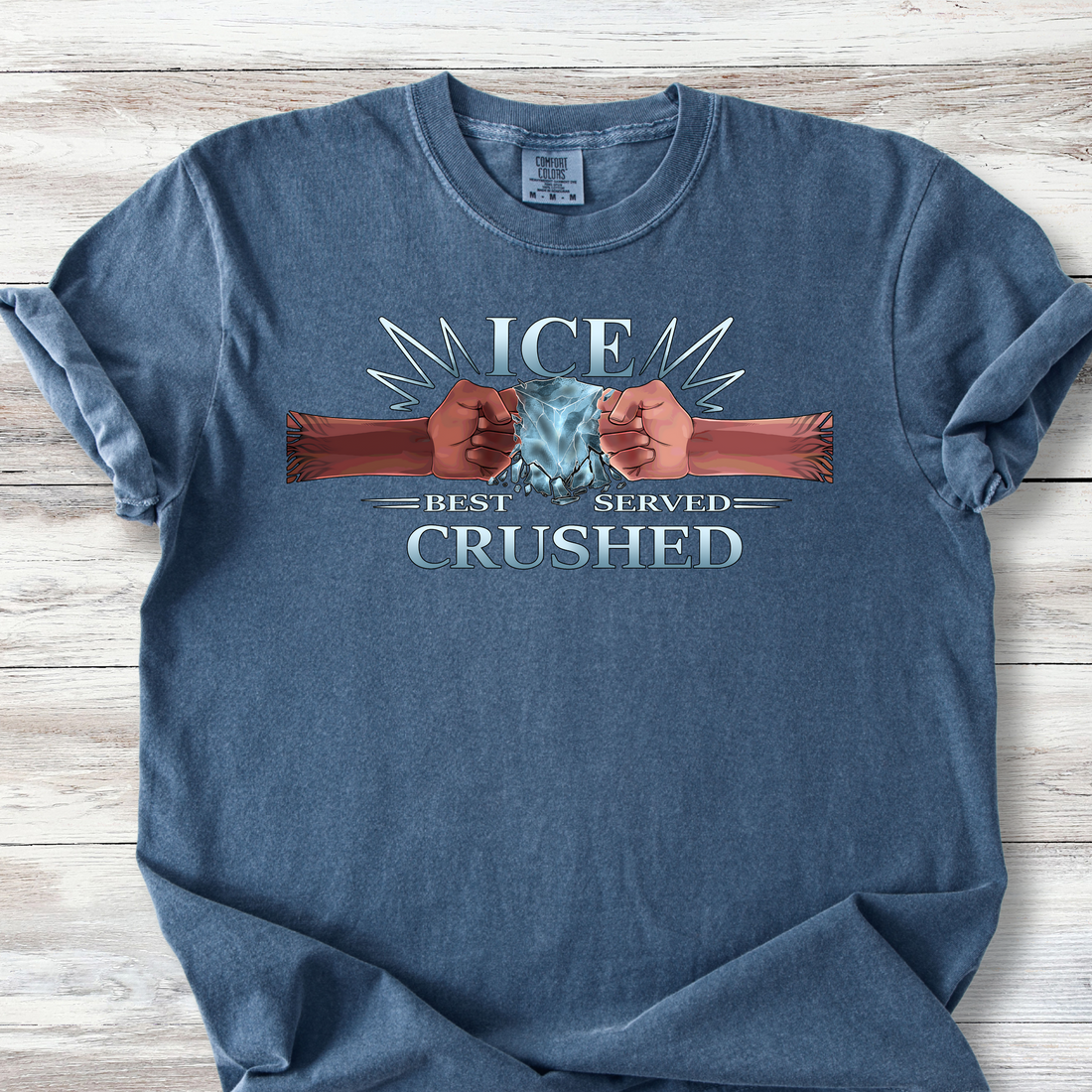 Protest T Shirts: Ice Best Served Crushed Ice Tee