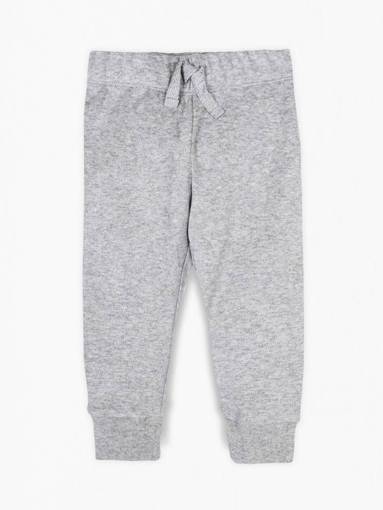 Organic Cotton Cruz Joggers - Heather Gray