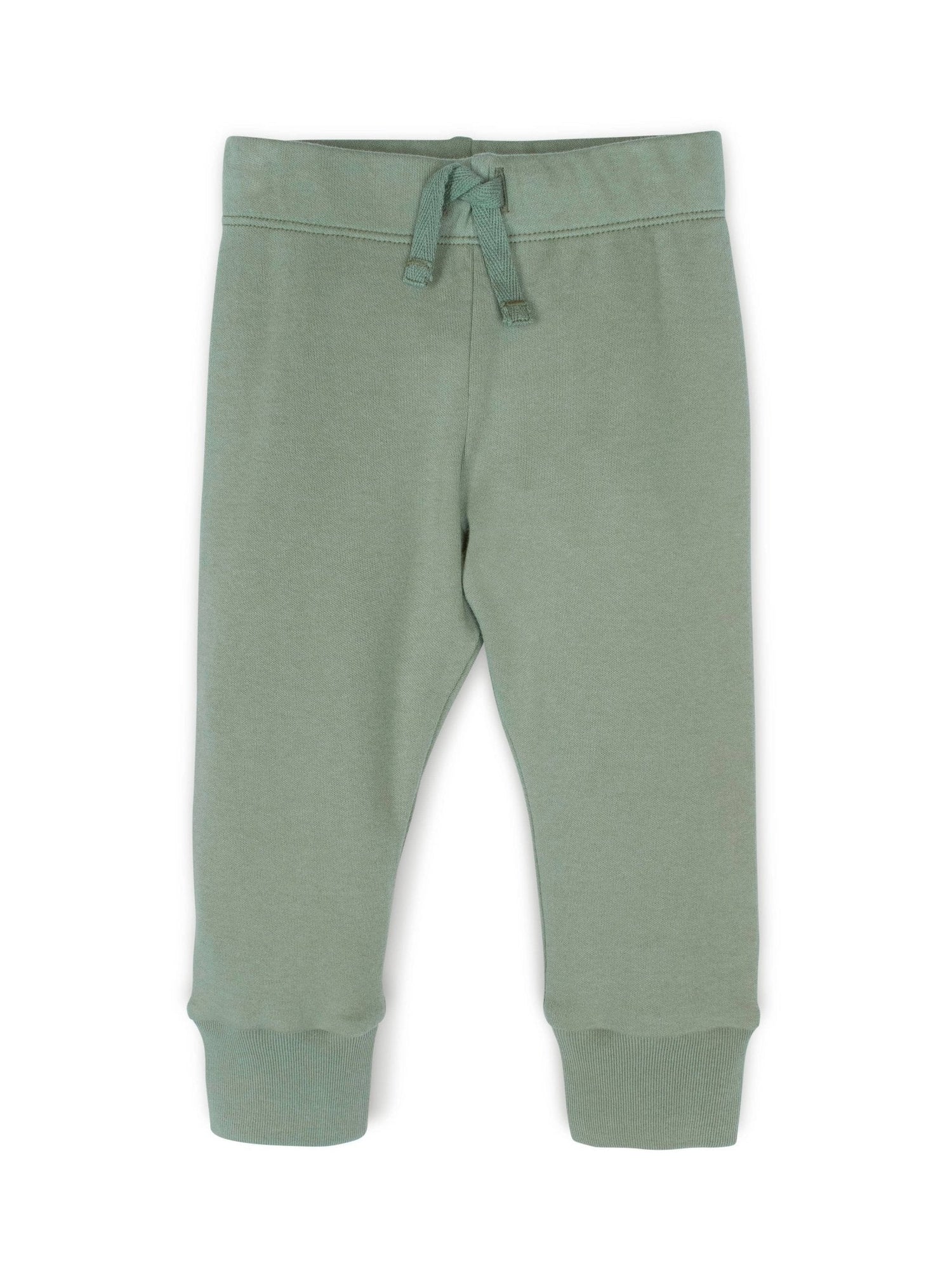 Organic Cotton Cruz Joggers - Thyme Green