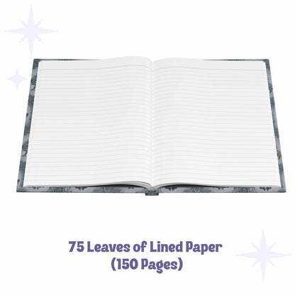 Cryptid Hardcover Journal, Slate Monochromatic