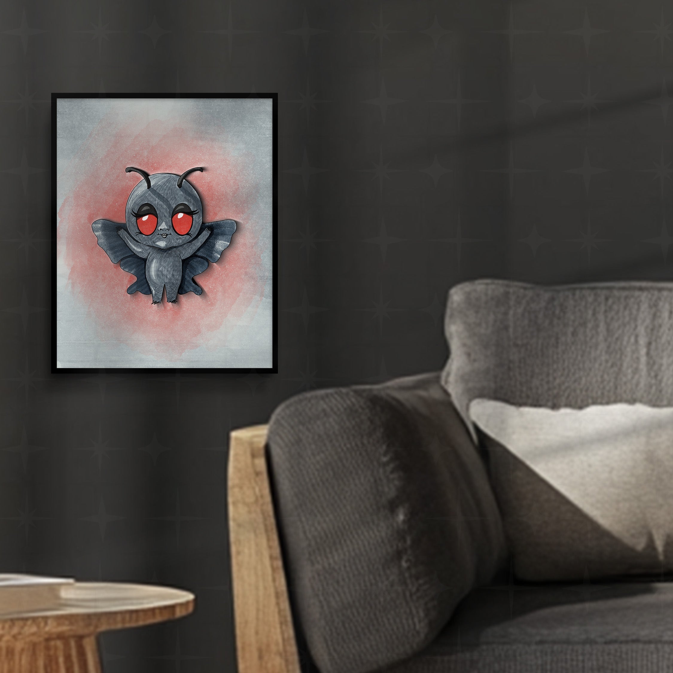 Little Mothman Art Print