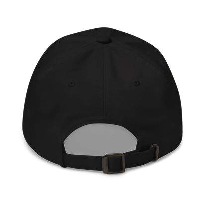 Adjustable Yupoong custom embroidered dad hat back closure