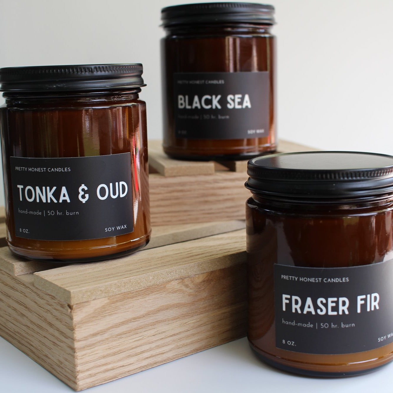 Black Sea Soy Candle - Pretty Honest Candles