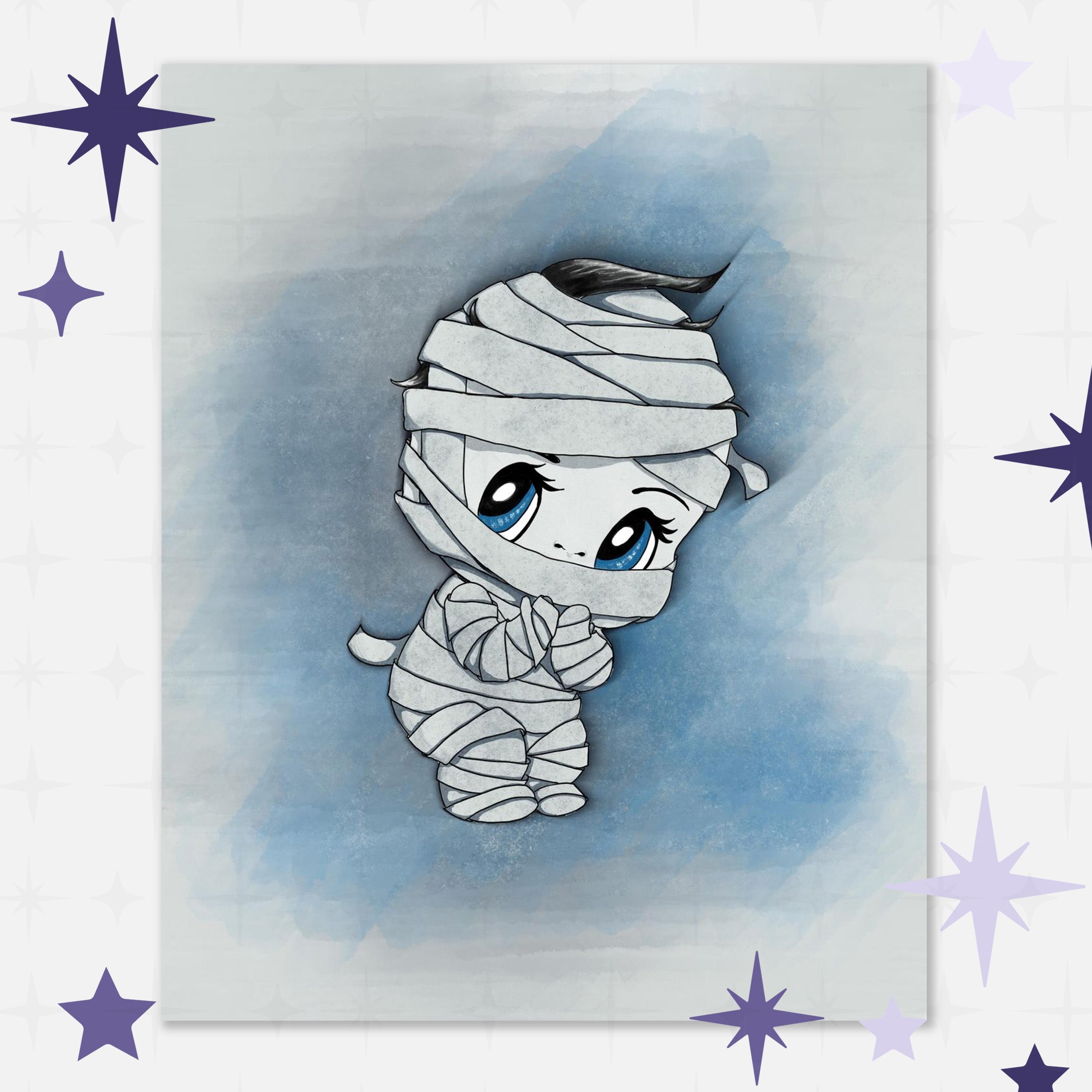 Little Mummy Art Print