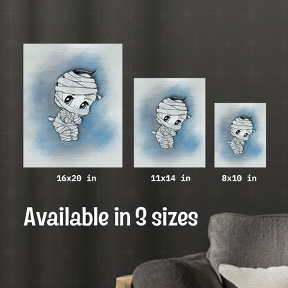 Little Mummy Art Print