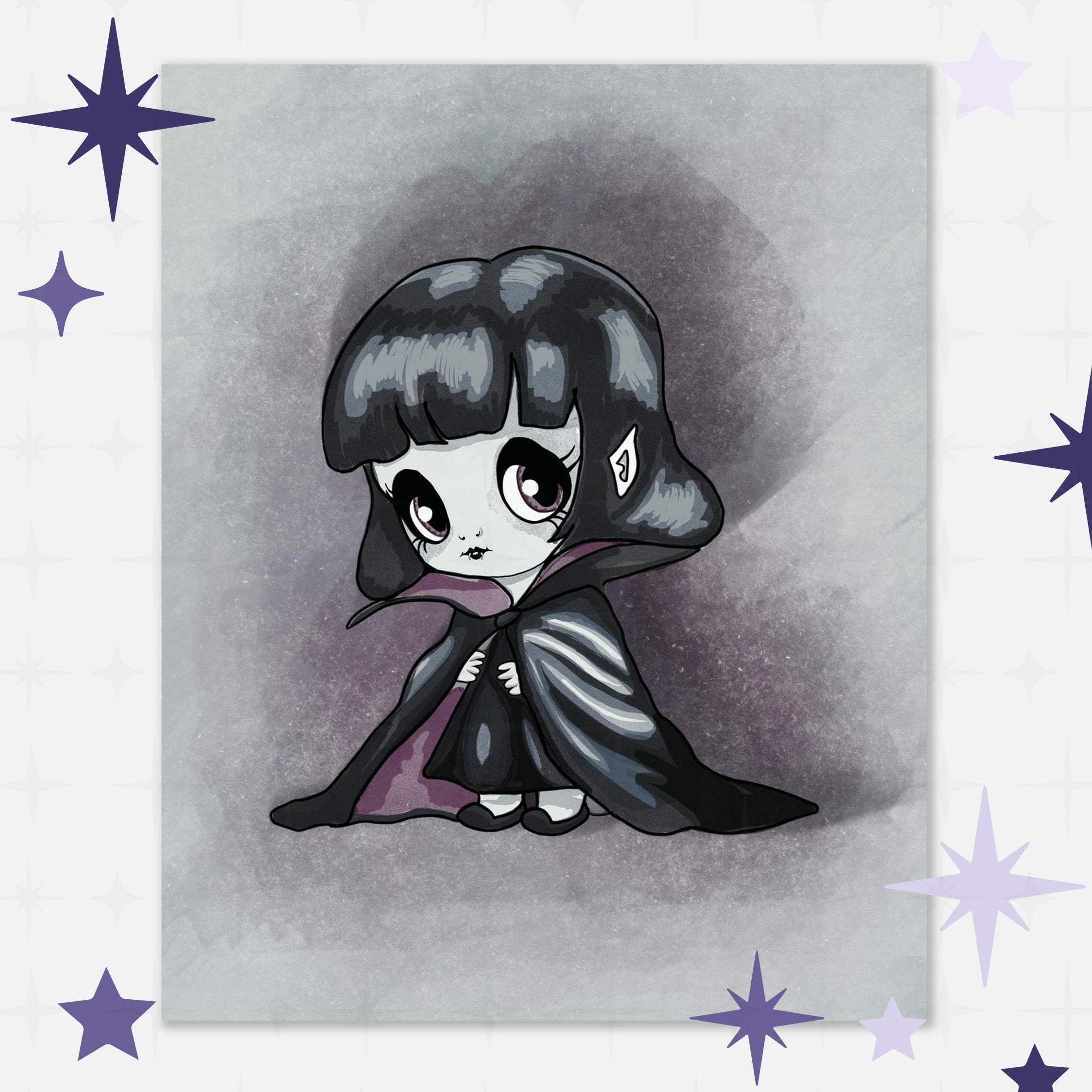 Little Vampire Art Print