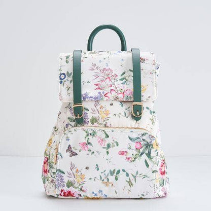 The Blooming Toile Backpack — Fable England Martha Mini