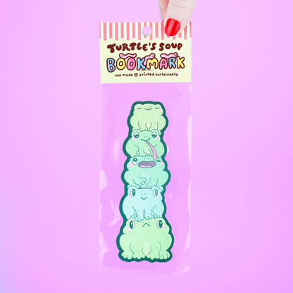 Funny Frog Butts Bookmark | Cute Frog Bookmark