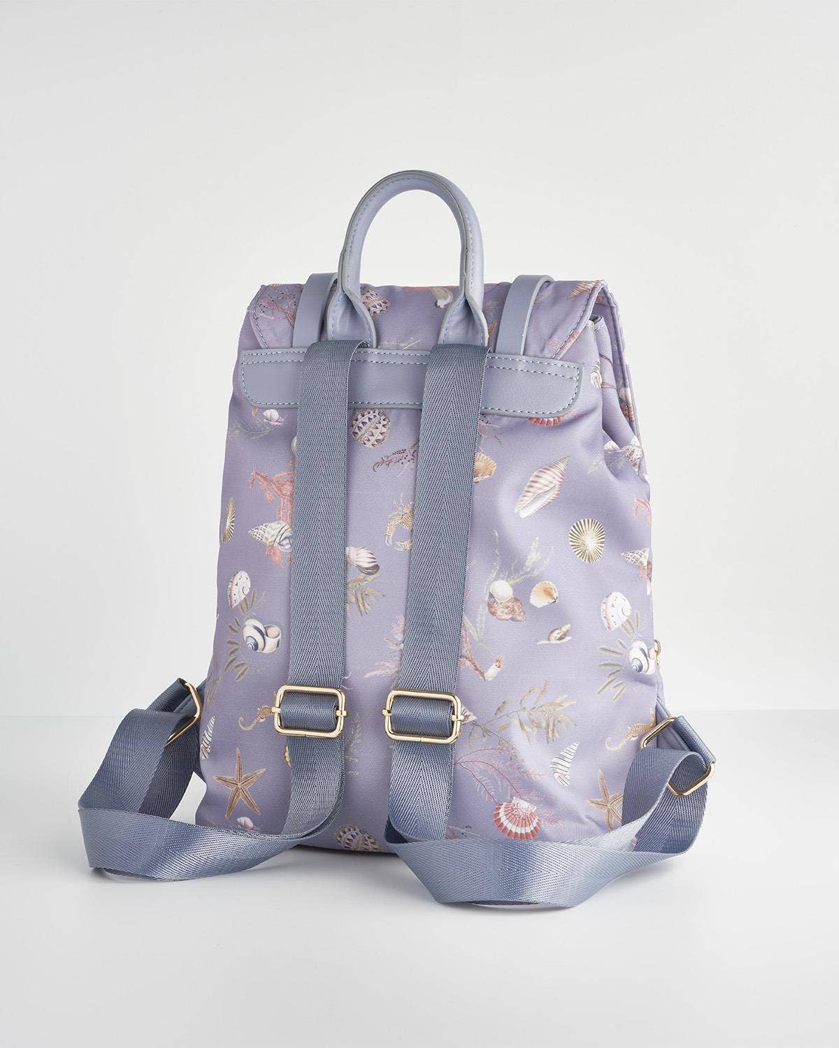 Fable England - FABLE Whispering Sands Powder Blue &amp; Lavender Mini Backpack