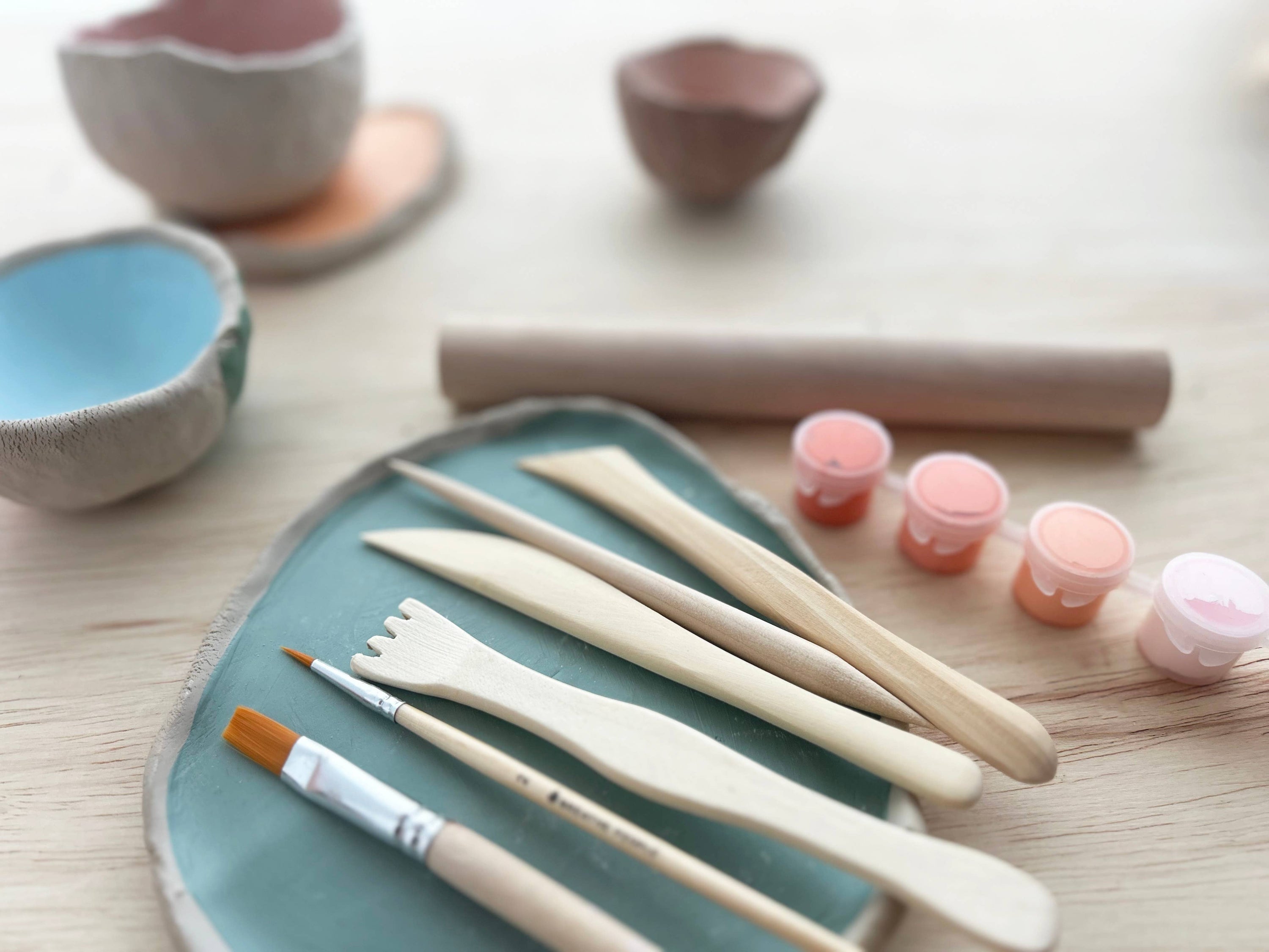 Deluxe Clay Date Activity Kit- Clay Kit for Two