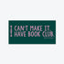 Sticker with text &