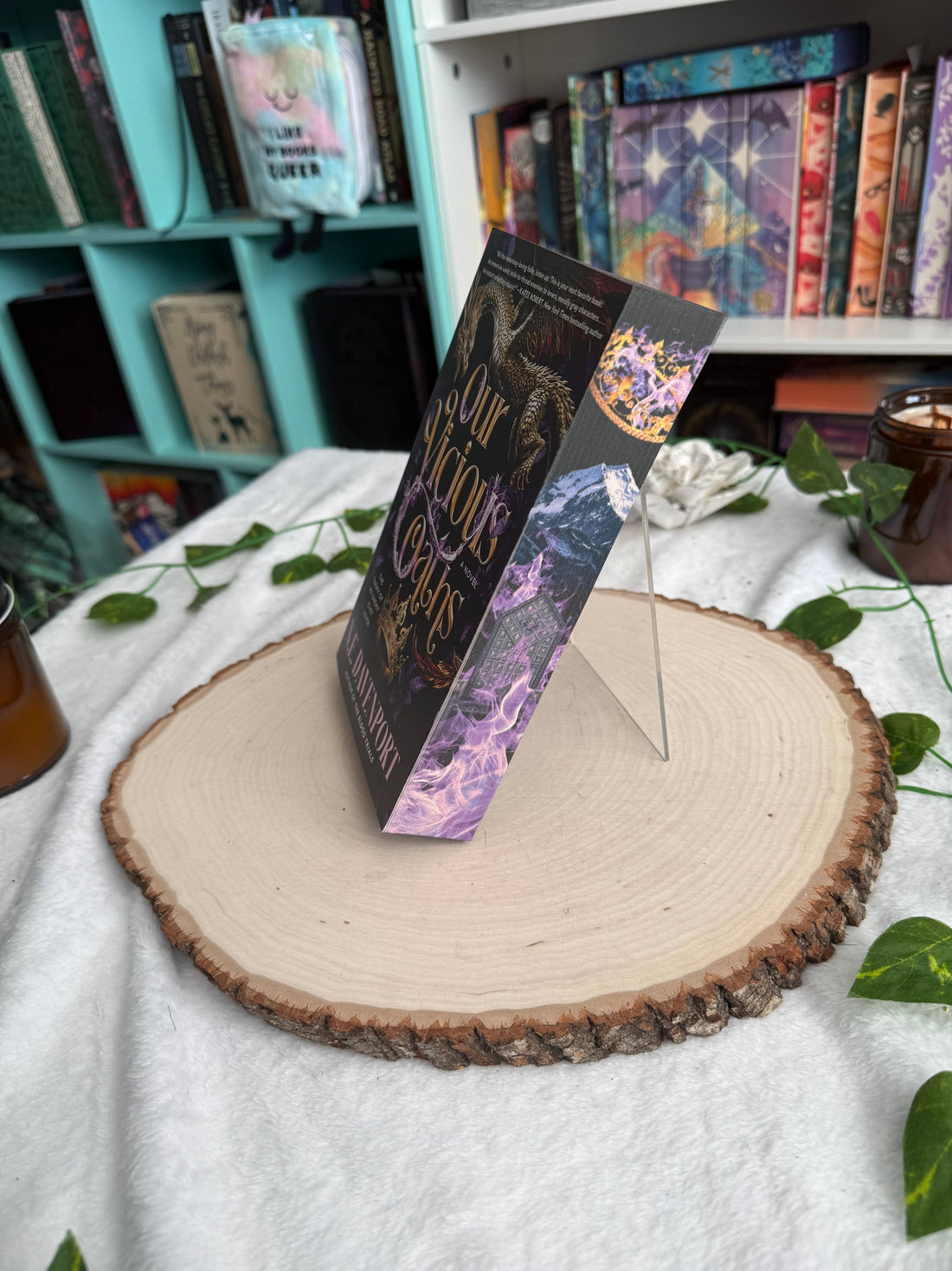 Our Vicious Oaths | Custom Painted Edges