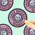 Sticker with &