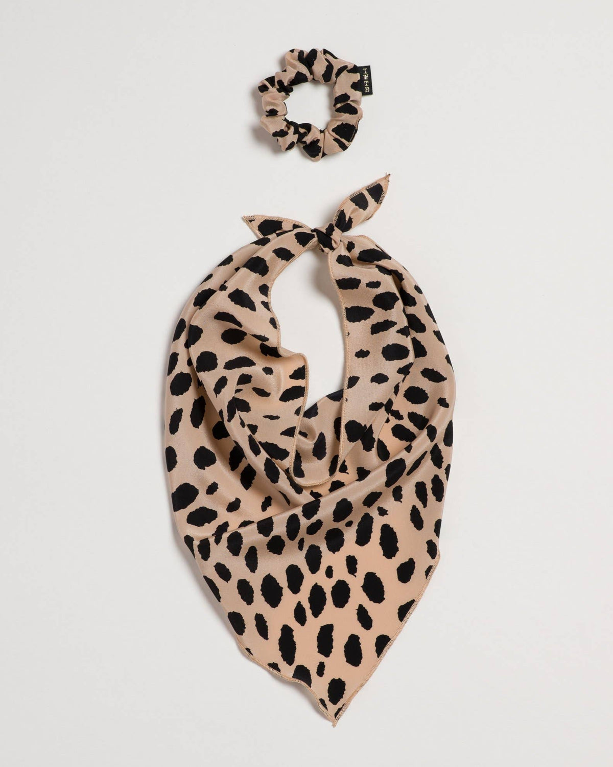 Devil in Disguise Silk Convertible Scrunchie Tie