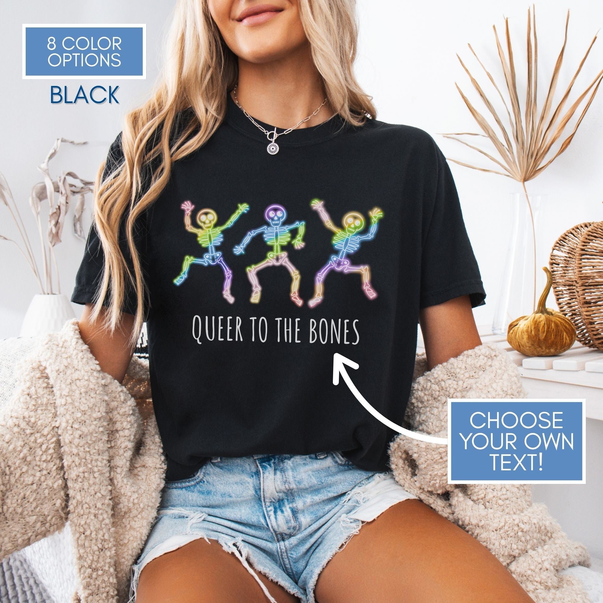 dancing-rainbow-skeletons-unisex-tshirt-halloween-lgbtq-queer-activism-graphic-tee