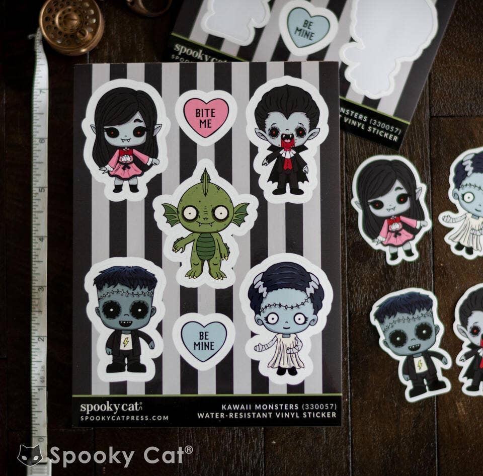 A sheet of Spooky Cat &