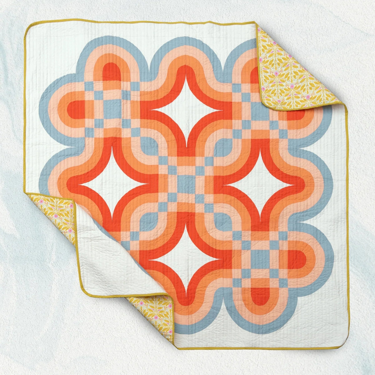 Cascade Bloom - Paper Quilt Pattern