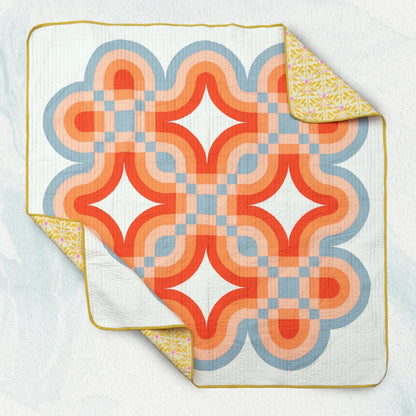 Cascade Bloom - Paper Quilt Pattern