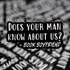 Black and white text sticker with a question about being a &
