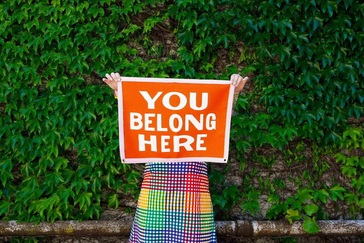 You Belong Here Wall Hanging