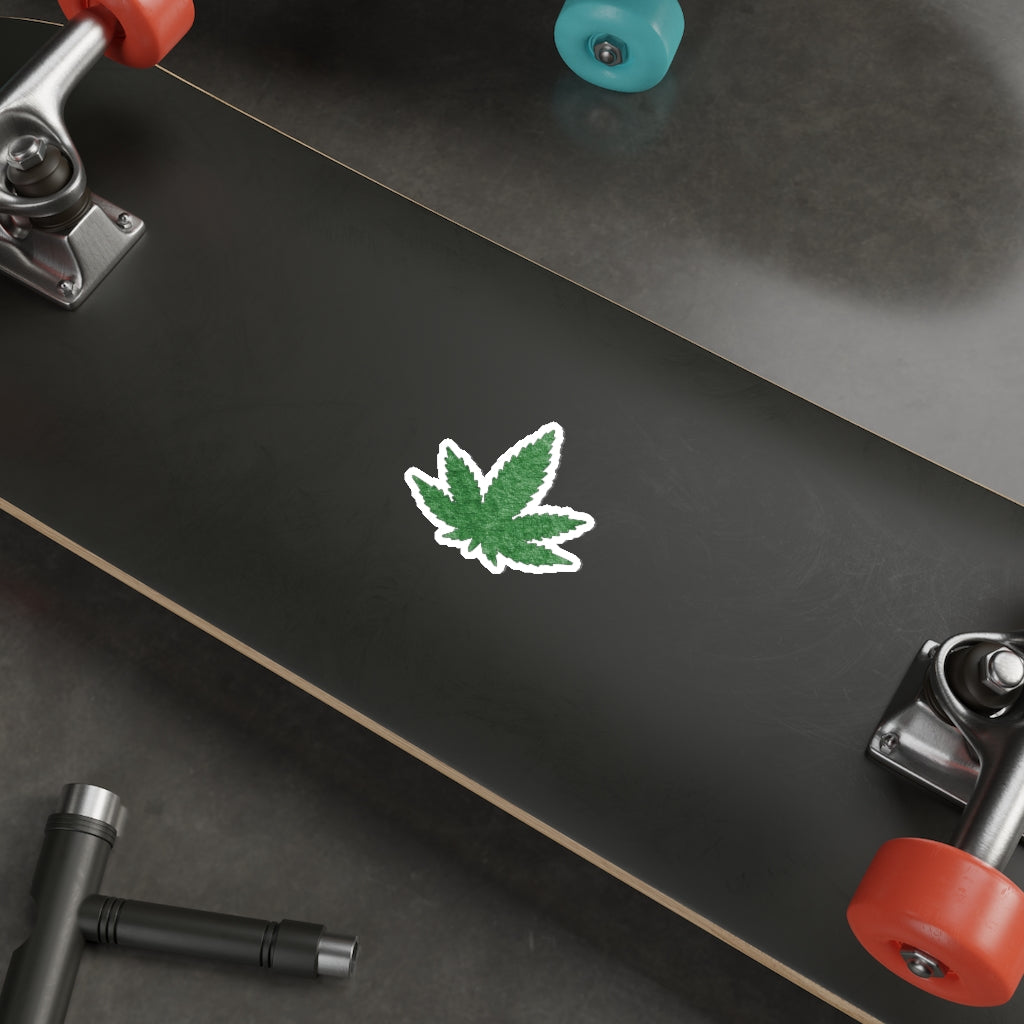 Just a Pot Leaf Sticker