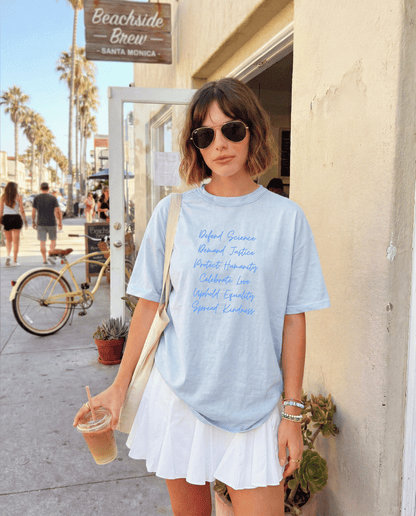 Progressive Activist Shirt | Equality &amp; Kindness Graphic Tee