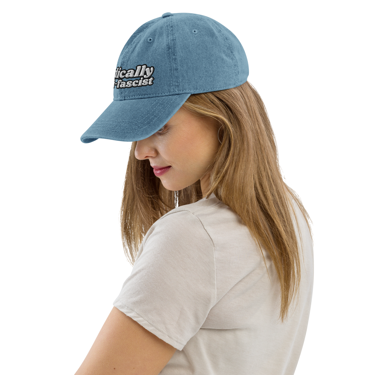 Radically Anti-Fascist Denim Hat - 10% Donated to Southern Poverty Law Center