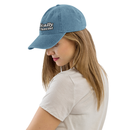 Radically Anti-Fascist Denim Hat - 10% Donated to Southern Poverty Law Center