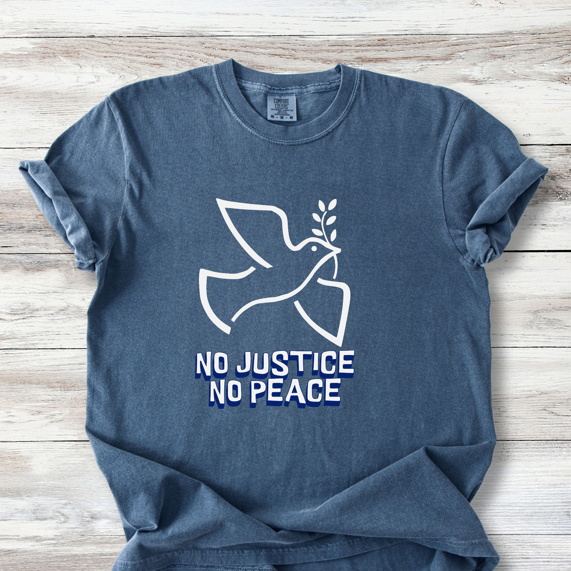 No Justice No Peace Shirt Graphic Tee