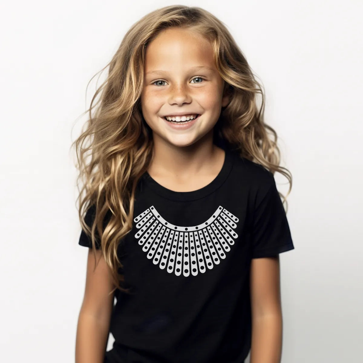 Ruth Bader Ginsburg Dissent Collar Kids T-Shirt - Resistance Nation