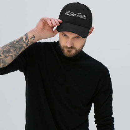 Leftie Bestie Distressed Dad Hat