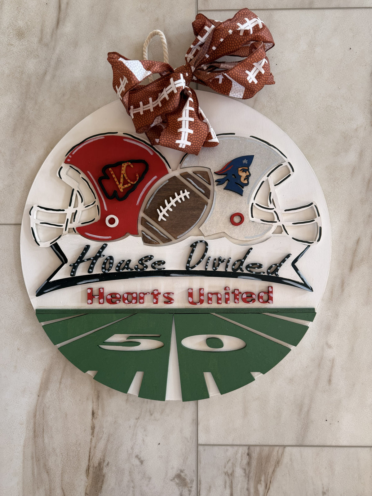 House Divided Door Hanger