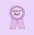 Doing my best award sticker - MangoIllustrated - Sticker