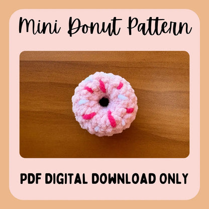 Donut Crochet Pattern - PDF PATTERN ONLY
