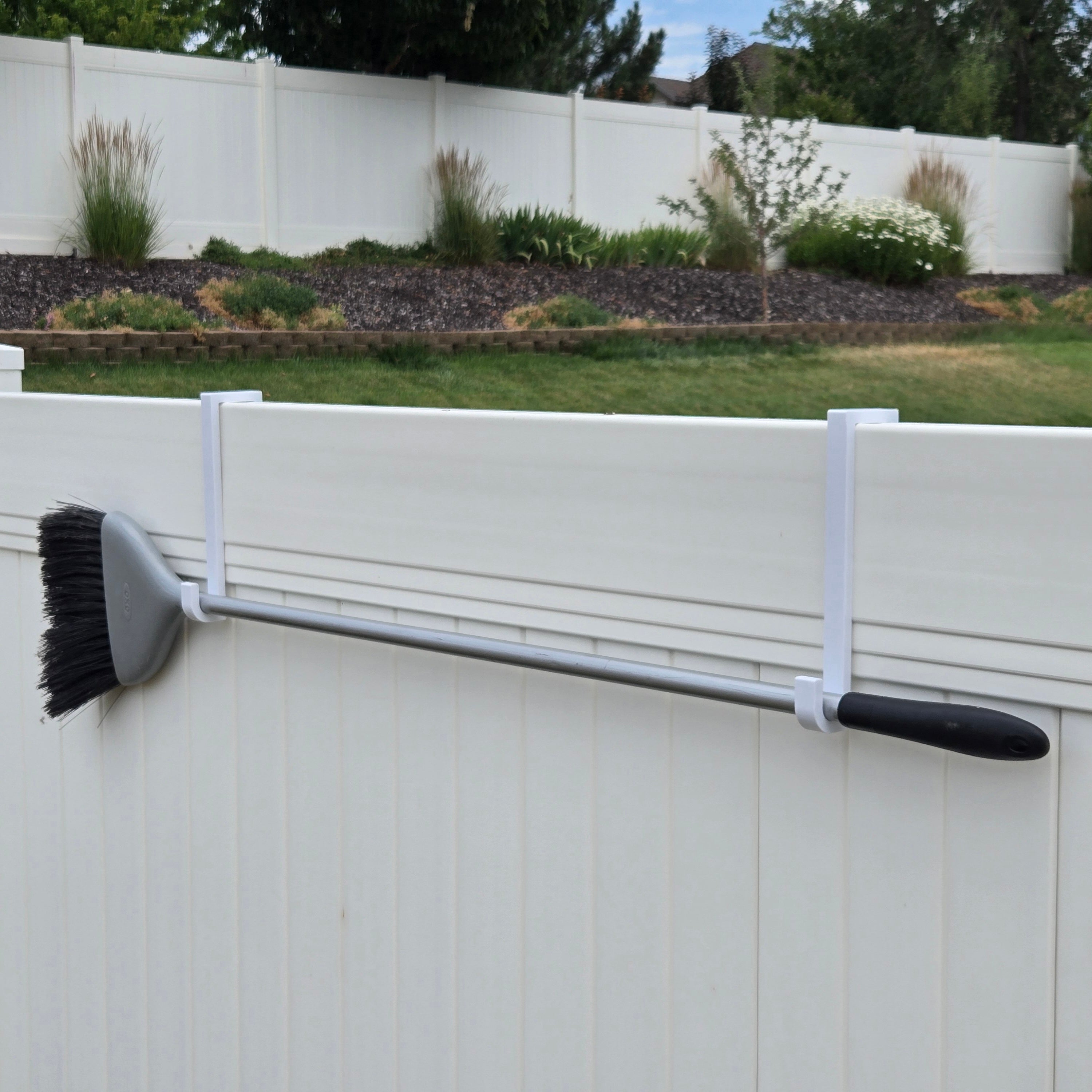 No-drill long arm fence hook (sets of 5 or 10), custom sizes available
