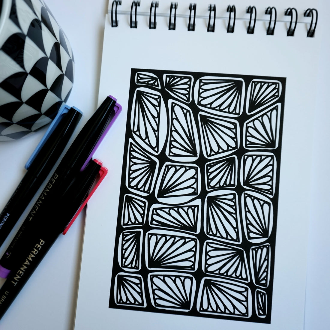 A Coloring Book for Folks Who Are Overwhelmed &amp; One Inconvenience Away from Spiraling