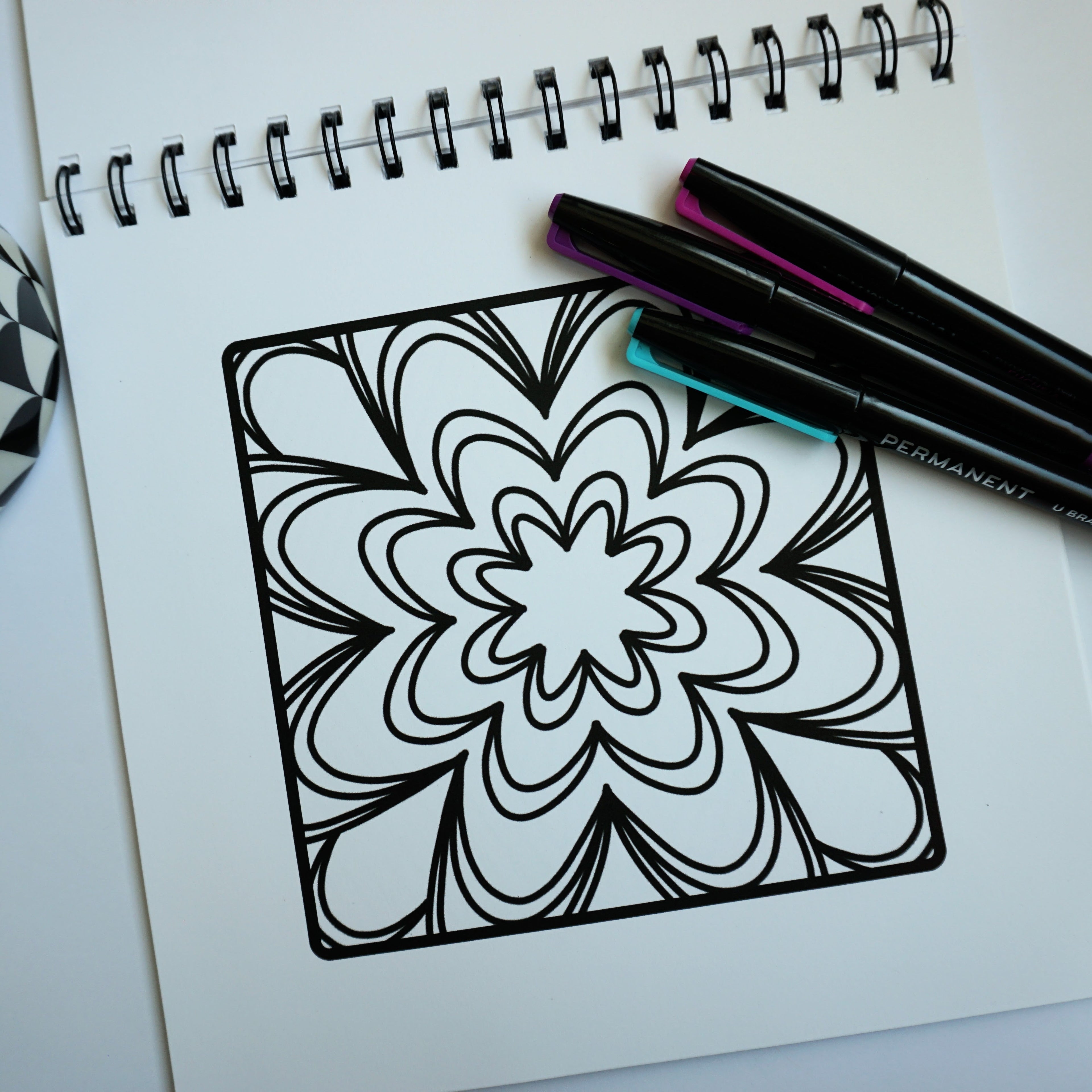 A Coloring Book for Folks Who Are Overstimulated &amp; One Demand Away From Losing It